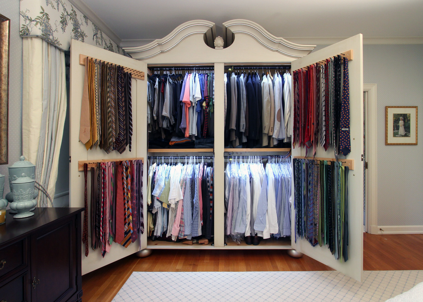 Large Armoire Open